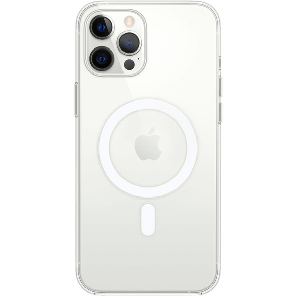 Apple - MHLN3ZM/A iPhone 12 Pro Max Clear Case with MagSafe - Clear